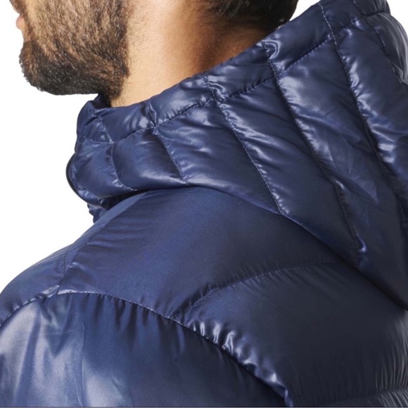ADIDAS • Itavic 3 Stripe 2.0 Puffer Jacket Coat - Picture 6 of 8